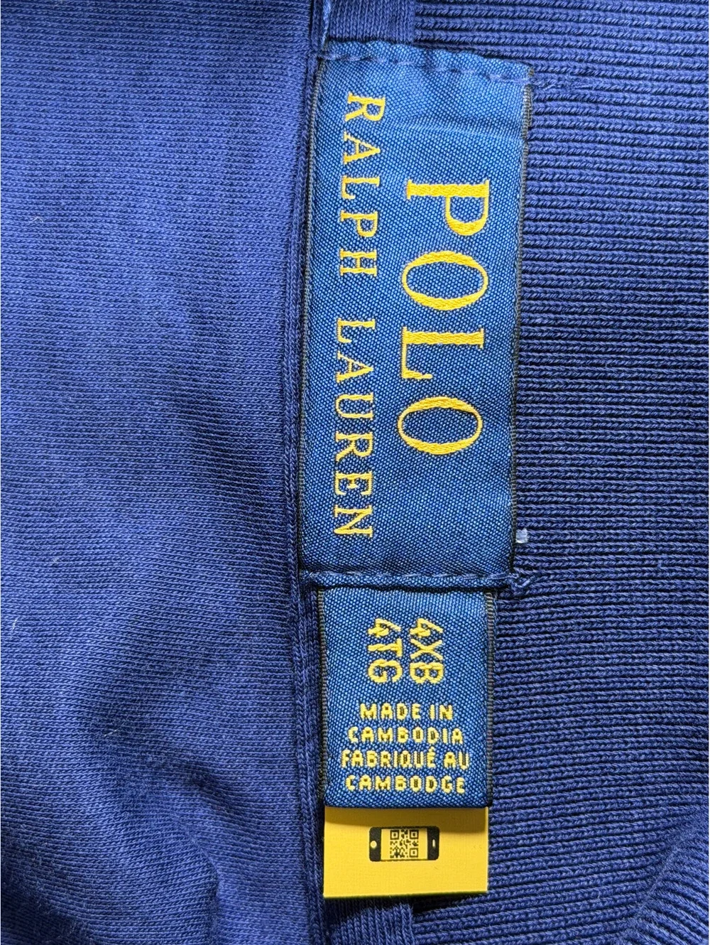 Ralph Lauren Polo Shirt in Royal Blue with Yellow Pony